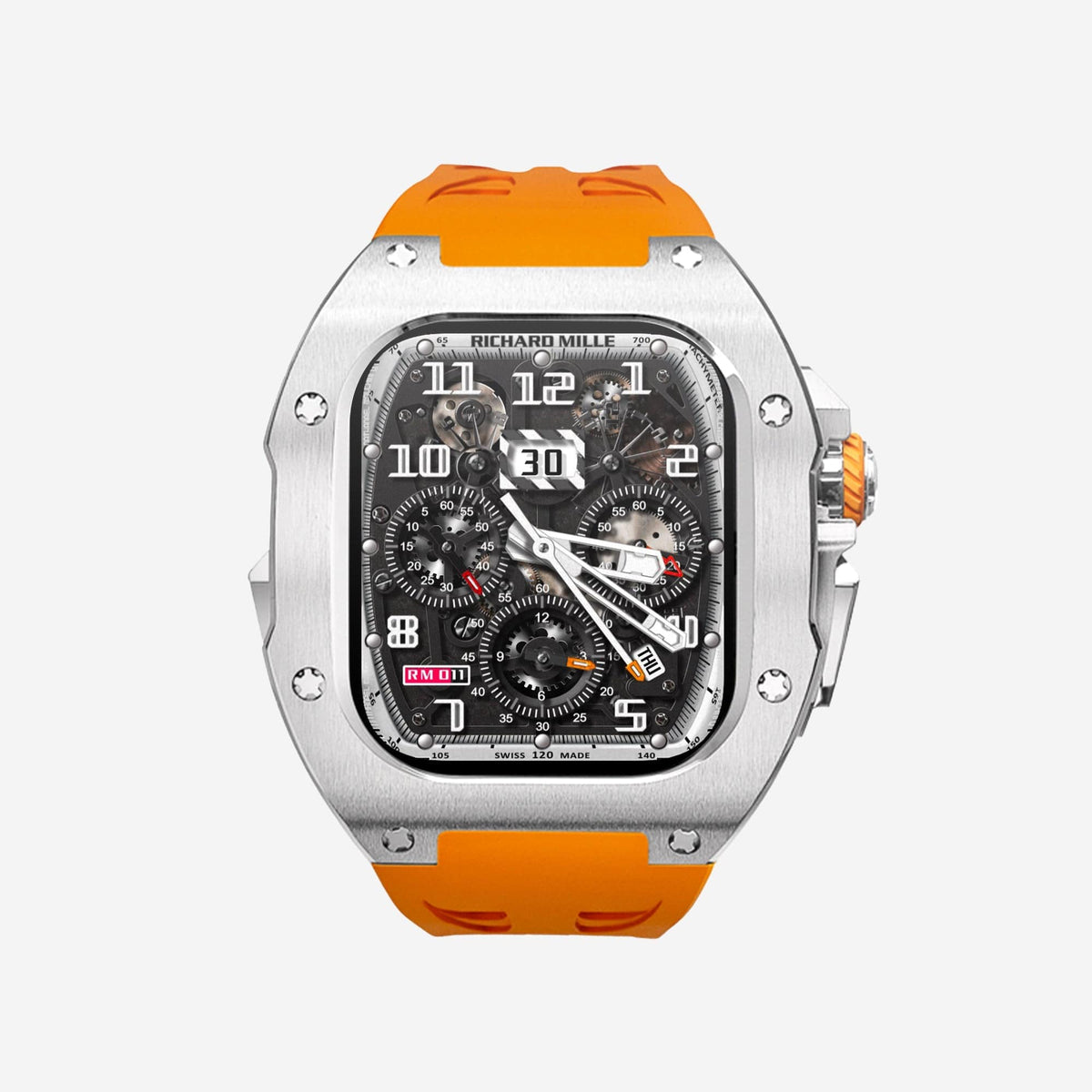 APOGÉE in Silver / Orange