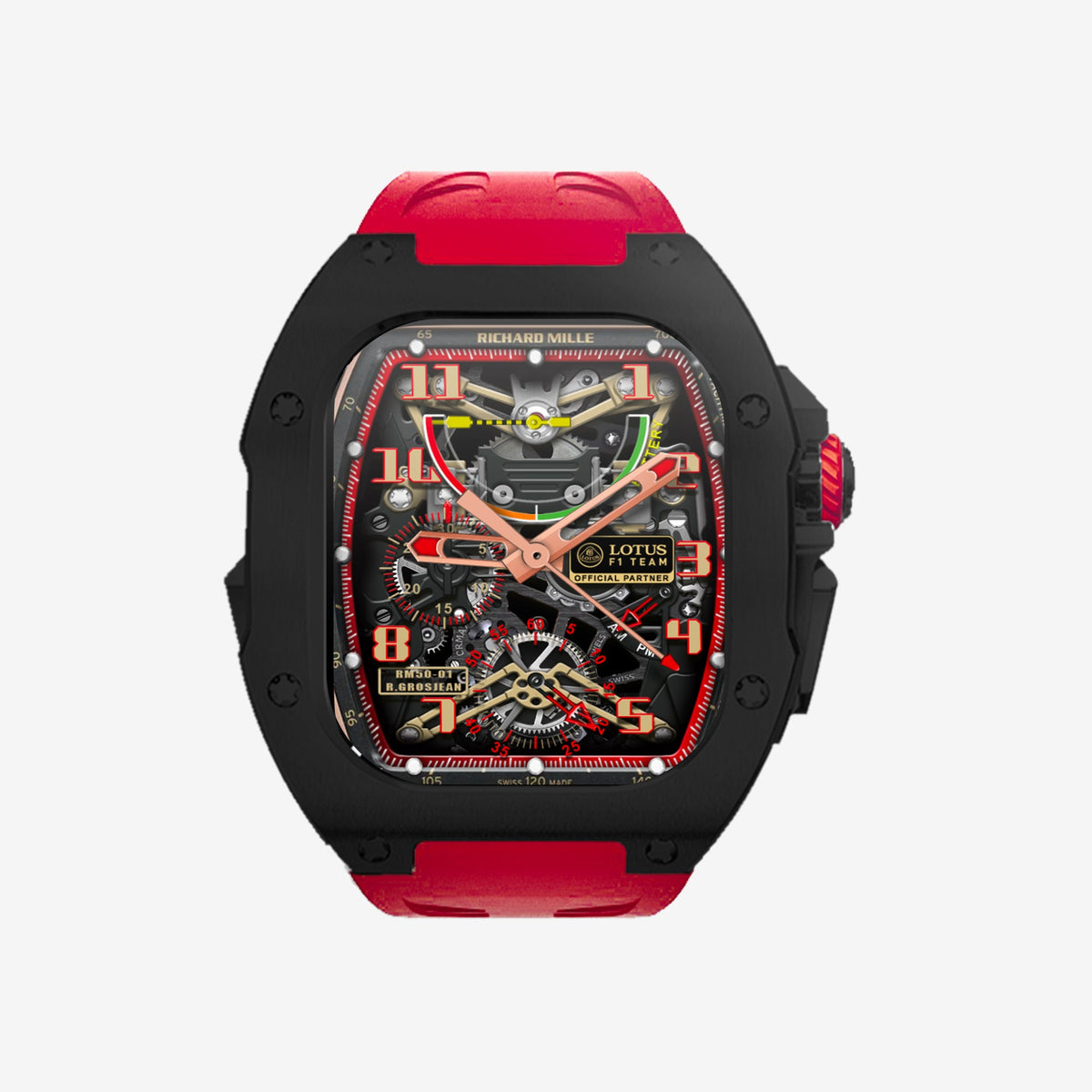 APOGÉE in Black / Cabernet Red