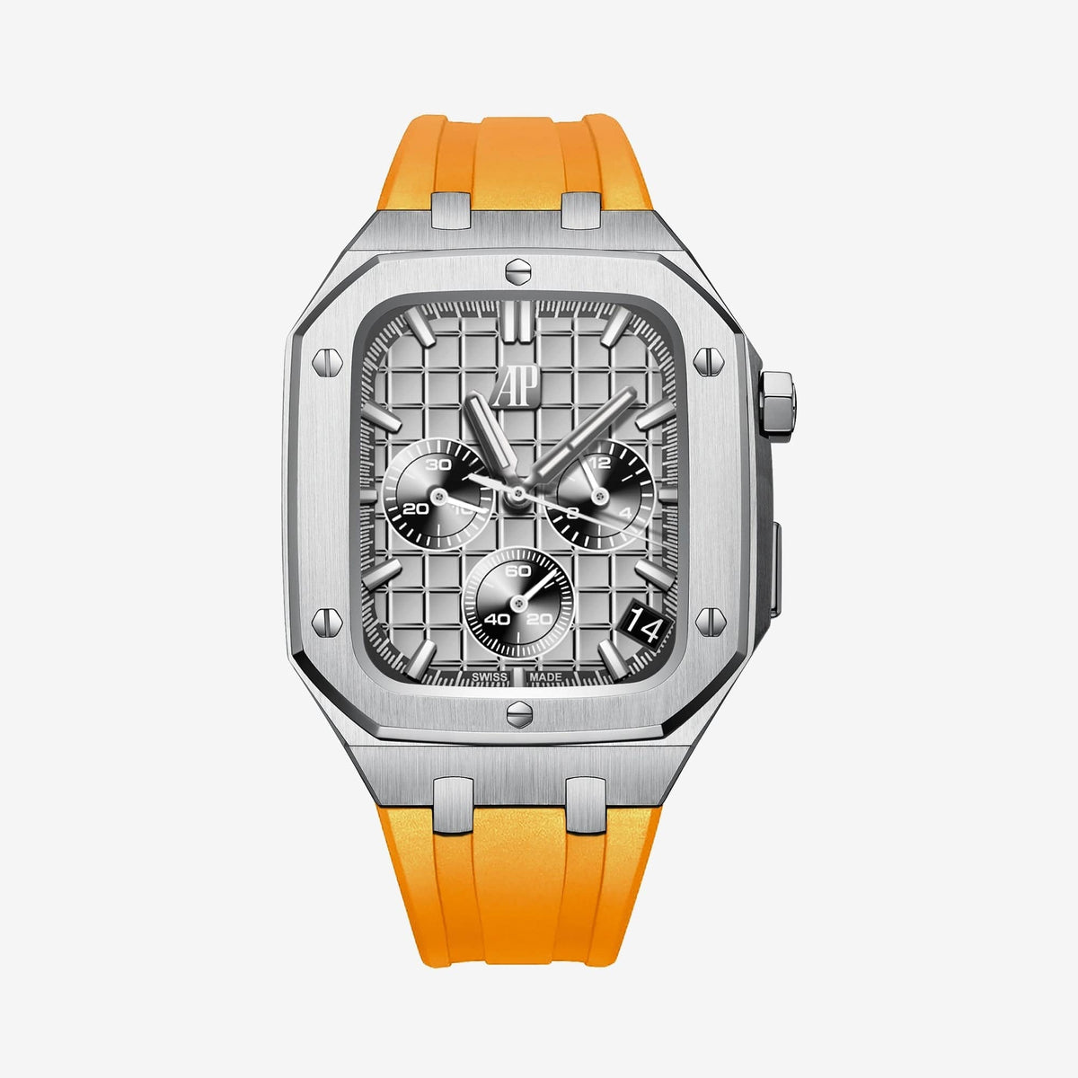 OCTAVE SPORT in Silver / Magma Orange