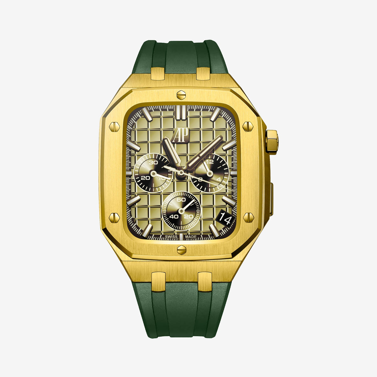 OCTAVE SPORT in Gold / Pine Green