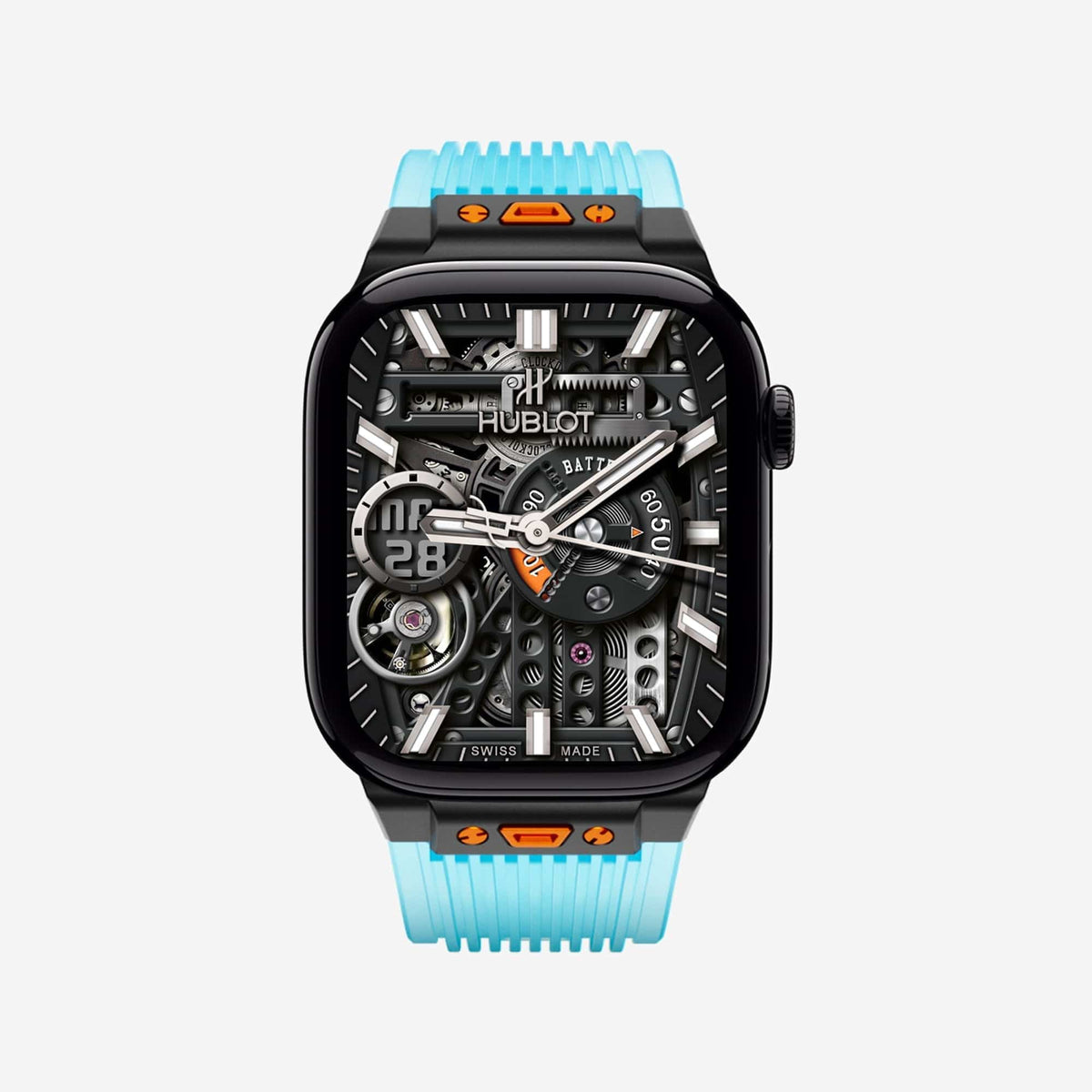 MIRAGE in Black / Sky Blue