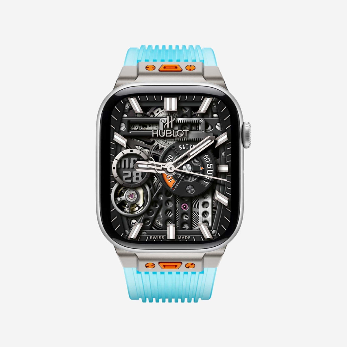 MIRAGE in Titanium / Sky Blue