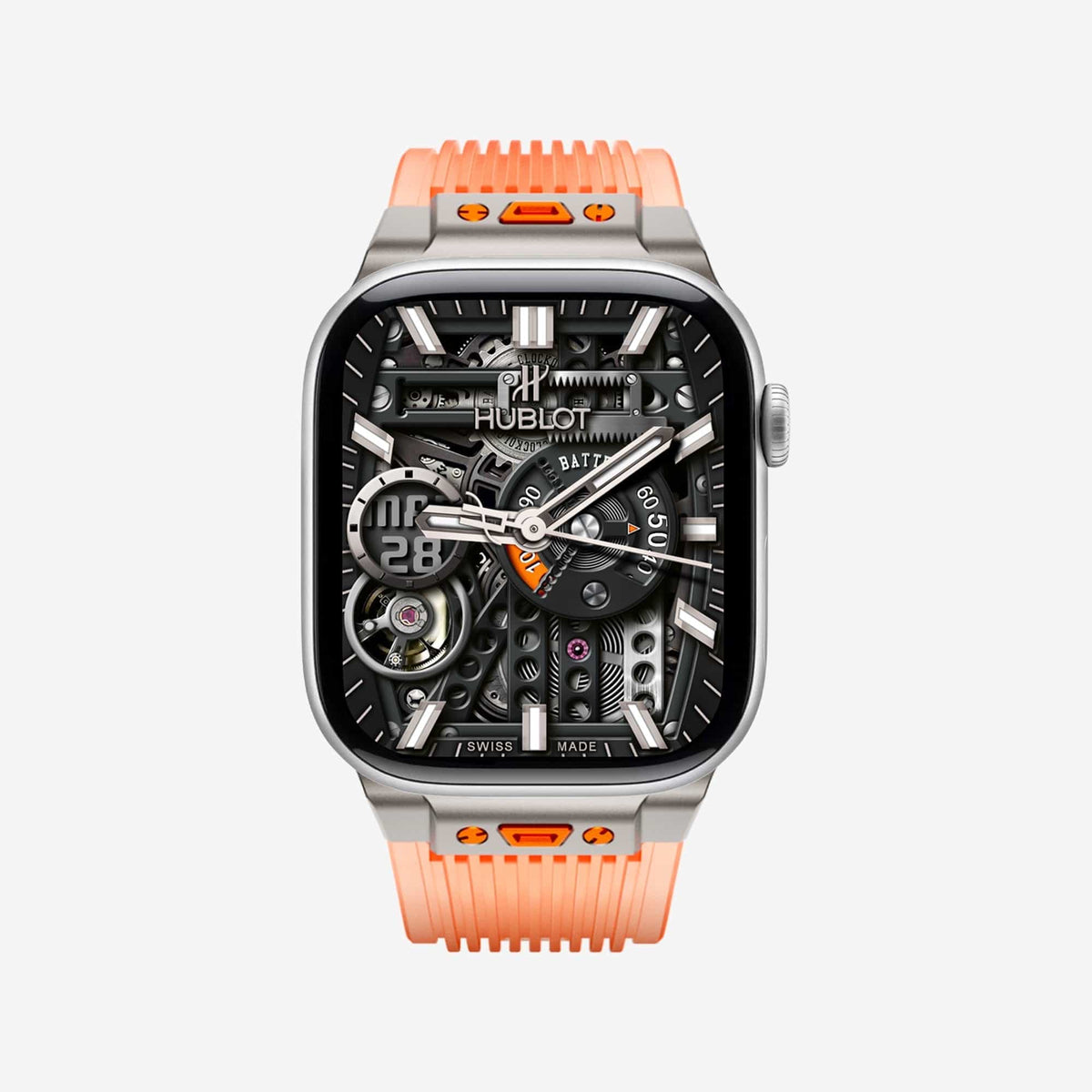 MIRAGE in Titanium / Magma Orange
