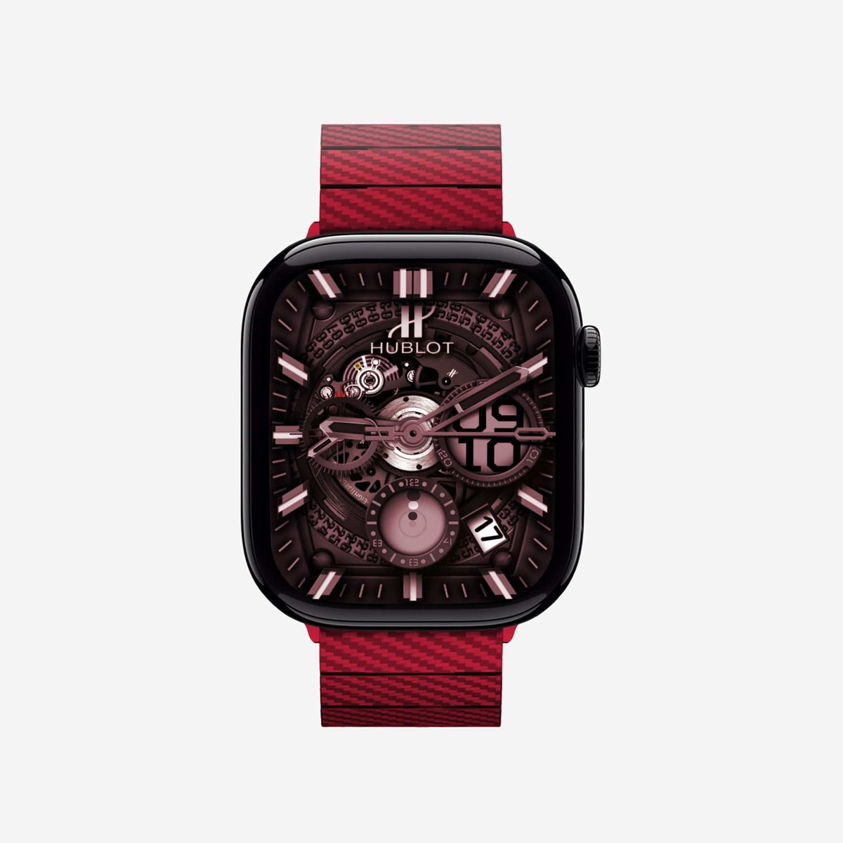 FURTIF in Red Carbon Fiber