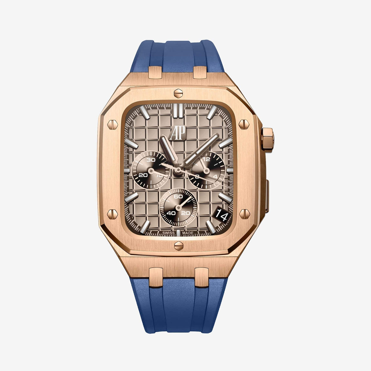 OCTAVE SPORT in Rose Gold / Navy Blue