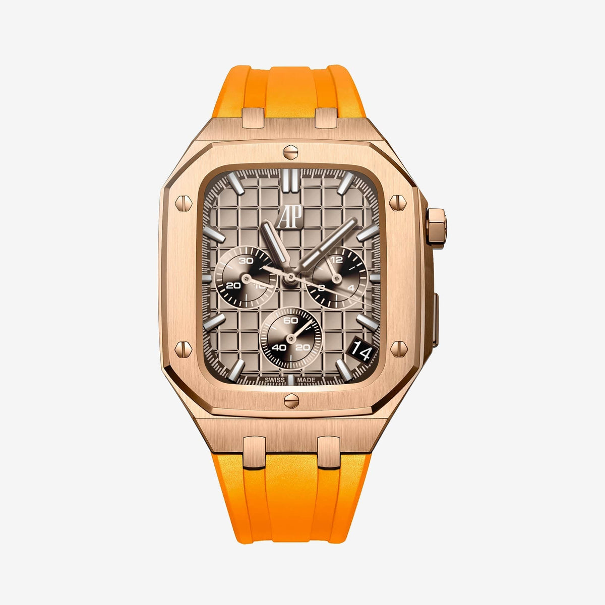OCTAVE SPORT in Rose Gold / Magma Orange
