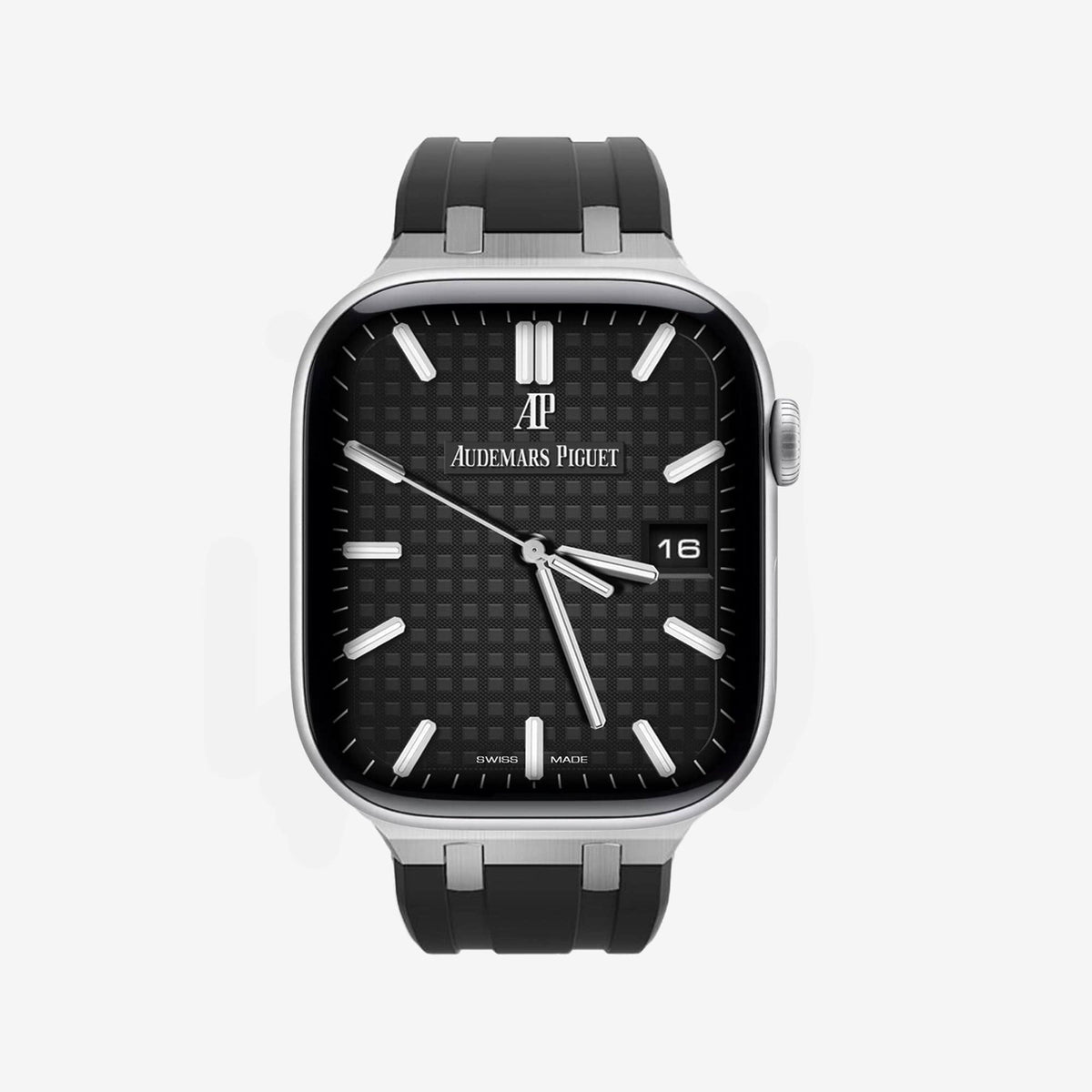 CHÊNE in Silver / Black Carbon