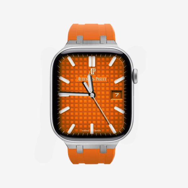 CHÊNE in Silver / Orange